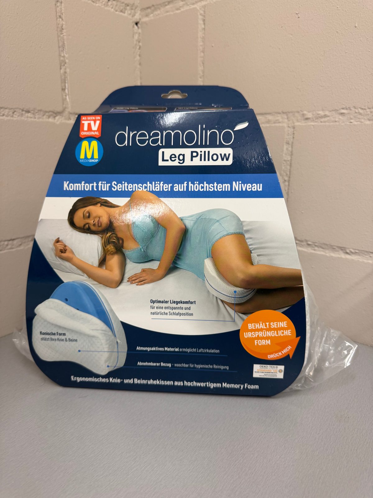 NEU & ungebraucht – Dreamolino Knie Schlafkissen, 9200 Gossau Sg